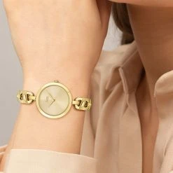 Boss Ladies BOSS Chain Gold IP Chain Link Watch -Outlet The Lux Evolve Store 71172410 xxl a4
