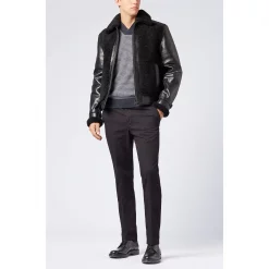 Boss Efranco V-Neck Jumper -Outlet The Lux Evolve Store 73591001 xxl a1