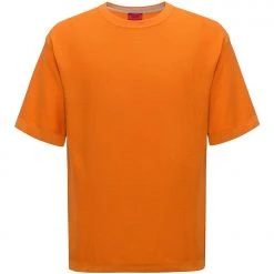 Boss Soltor Woven Cotton T-Shirt