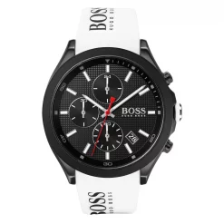 Boss Gents BOSS Velocity Silicone Strap Watch