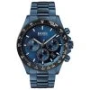Boss Gents BOSS Hero Blue IP Bracelet Watch