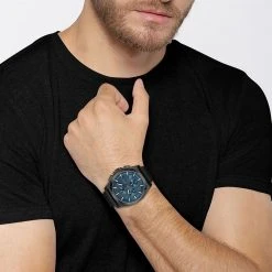 Boss Gents BOSS Grandmaster Leather Strap Watch -Outlet The Lux Evolve Store 75364503 xxl a3