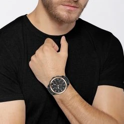 Boss Gents BOSS Grandmaster Black IP Bracelet Watch -Outlet The Lux Evolve Store 75368203 xxl a3