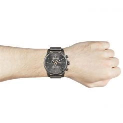Boss Gents BOSS Skymaster Grey IP Mesh Strap Watch -Outlet The Lux Evolve Store 75527105 xxl a3