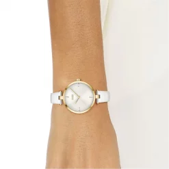 Boss Ladies BOSS Majesty White Leather Strap Watch -Outlet The Lux Evolve Store 75554601 xxl a4