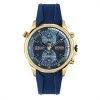 Boss Gents BOSS Globetrotter Blue Silicone Strap Watch