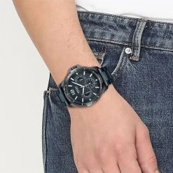 Hugo Gents HUGO SPORT Blue IP Bracelet Watch -Outlet The Lux Evolve Store 75962218 xxl a3