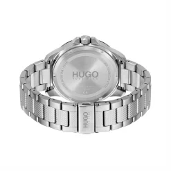 Hugo Gents Stainless Steel Black Bezel Watch -Outlet The Lux Evolve Store 75977011 xxl a2