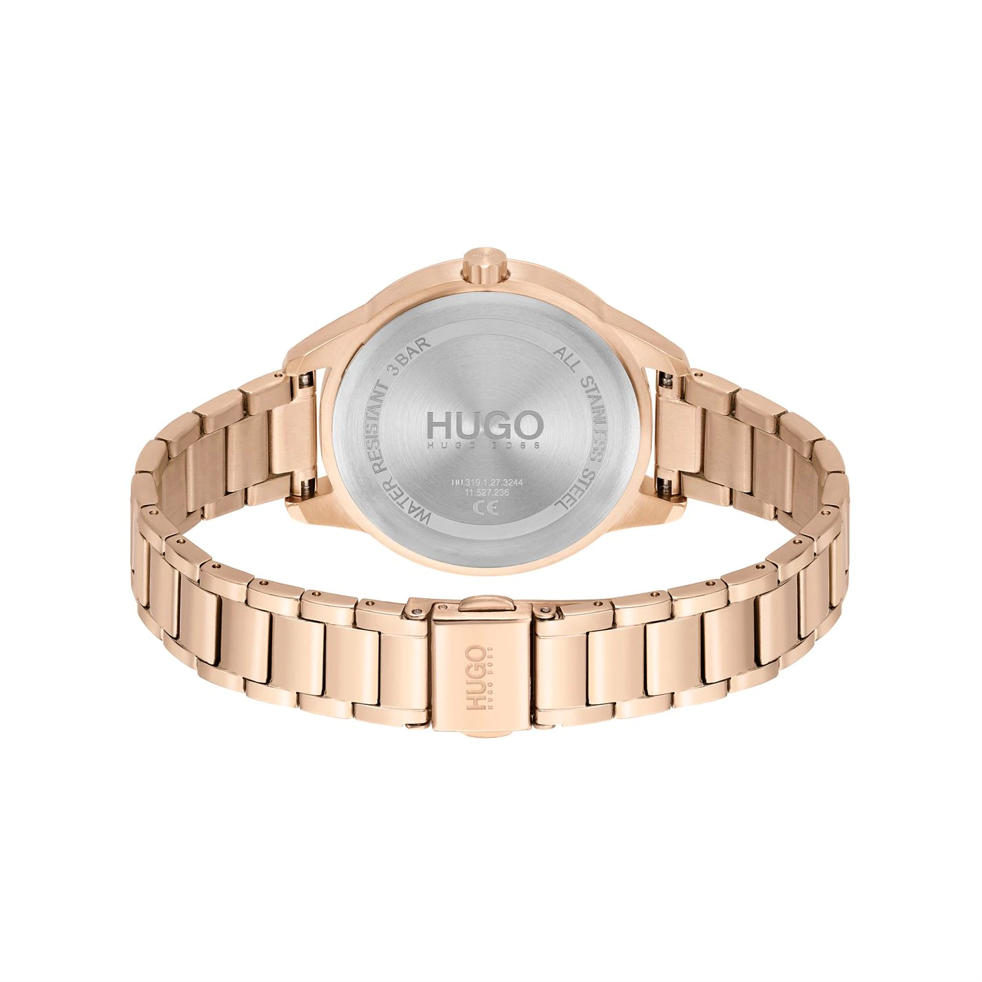 Hugo Ladies Friend Gold IP Stainless Steel Bracelet 3 Hugo Ladies Friend Gold IP Stainless Steel Bracelet - Image 3
