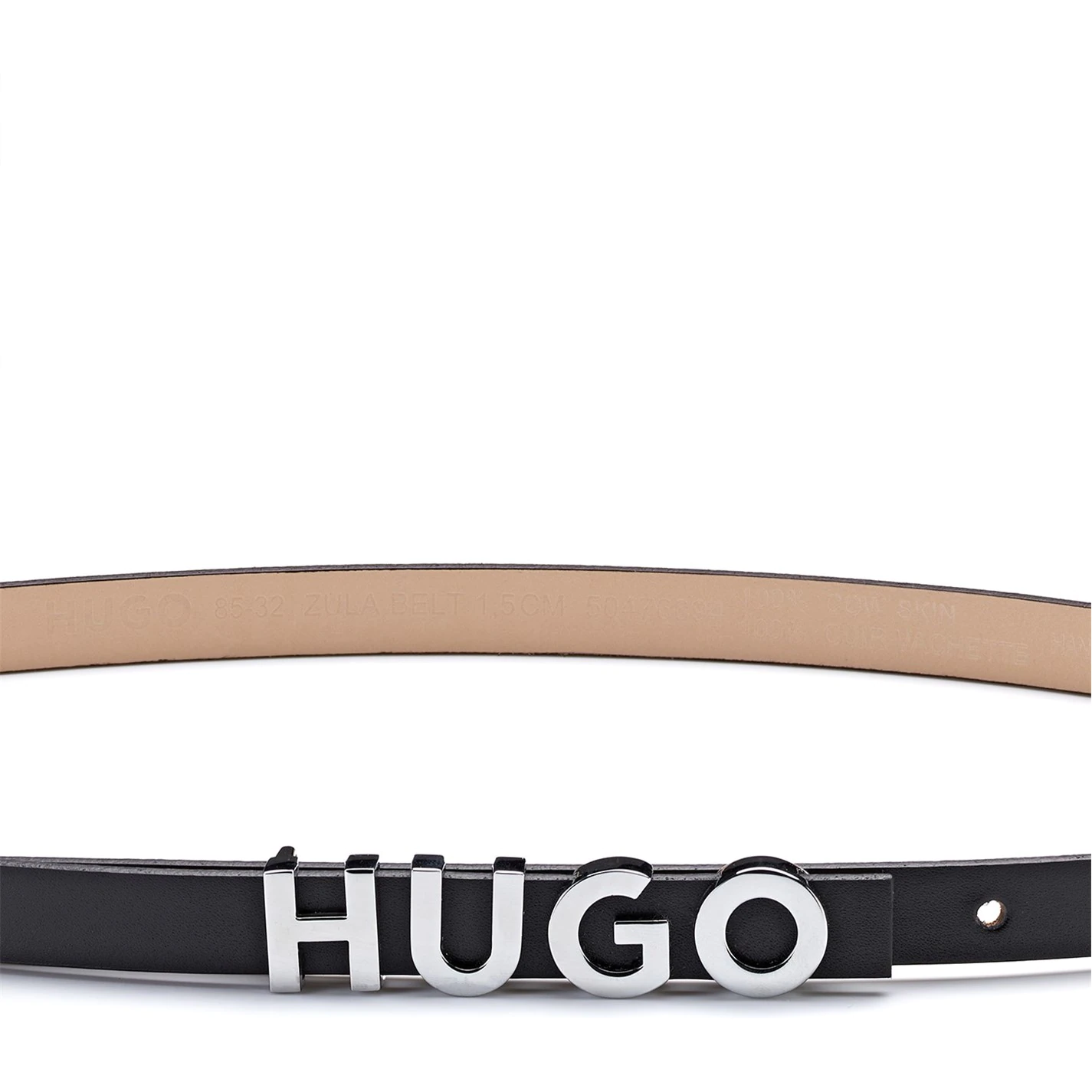 Hugo Hugo Zula Belt 1.5cm Womens 3 Hugo Hugo Zula Belt 1.5cm Womens - Image 3