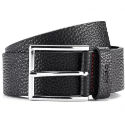 Hugo Giaspo Grain Leather Belt