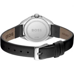 Boss Ladies BOSS Felina Black Leather Strap Watch -Outlet The Lux Evolve Store 98132703 xxl a2