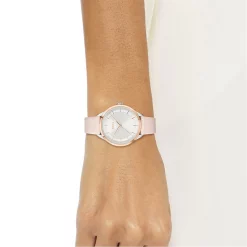 Boss Ladies BOSS Pura Pink Leather Strap Watch -Outlet The Lux Evolve Store 98231206 xxl a4