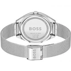 Boss Ladies BOSS Saya Stainless Steel Mesh Watch -Outlet The Lux Evolve Store 98273699 xxl a2