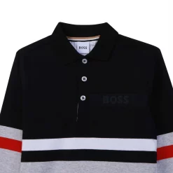 Boss Long Sleeve Stripe Polo Shirt -Outlet The Lux Evolve Store 98409203 xxl a2