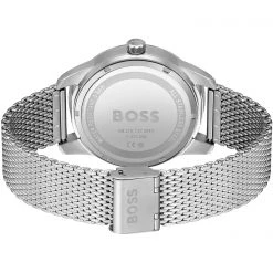 Boss Gents BOSS Soffio Stainless Steel Mesh Strap Watch -Outlet The Lux Evolve Store 98644211 xxl a2