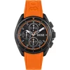 Boss Gents BOSS Volane Orange Silicone Strap Watch