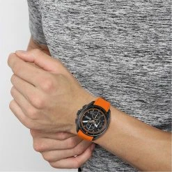 Boss Gents BOSS Volane Orange Silicone Strap Watch -Outlet The Lux Evolve Store 98762612 xxl a4