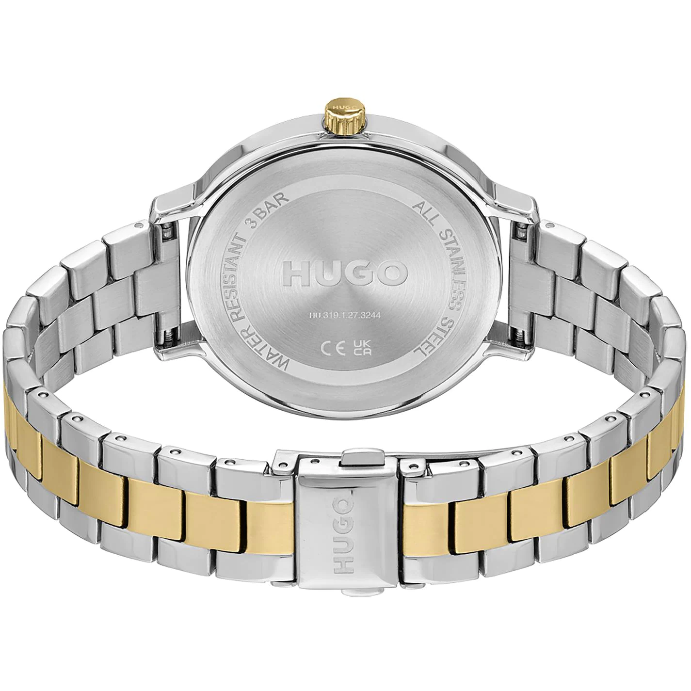 Hugo Ladies HUGO #EDGY Two-Tone Bracelet Watch 3 Hugo Ladies HUGO #EDGY Two-Tone Bracelet Watch - Image 3