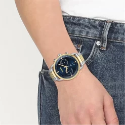 Hugo Gents HUGO #ADVISE Two-Tone Bracelet Watch -Outlet The Lux Evolve Store 99393199 xxl a4