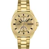 Hugo Gents HUGO #EXPOSE Gold IP Bracelet Watch