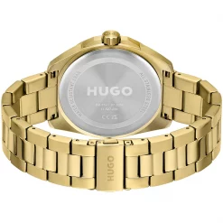 Hugo Gents HUGO #EXPOSE Gold IP Bracelet Watch -Outlet The Lux Evolve Store 99394110 xxl a2