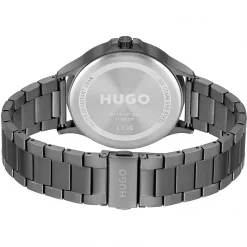 Hugo Gents HUGO #LEAP Grey IP Bracelet Watch -Outlet The Lux Evolve Store 99395702 xxl a2
