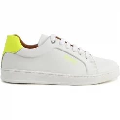 Boss TEEN BOY WHITE TRAINERS -Outlet The Lux Evolve Store ak149100 xxl a1