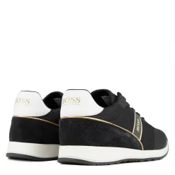 Boss Mixed leather lace-up trainers -Outlet The Lux Evolve Store al906400 xxl a3