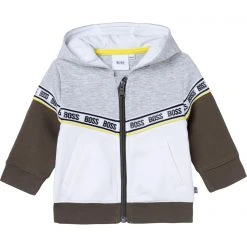 Boss Hooded tracksuit cardigan