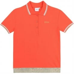 Boss Stretch cotton piqué polo