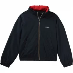 Boss Water-repellent hooded jacket