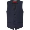 Hugo Vin Slim Check Three-Piece Suit Waistcoat