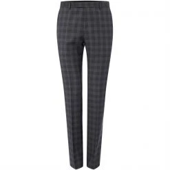Hugo Simmons Regular Check Two-Piece Suit Trousers