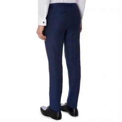Hugo Hets Extra Slim Textured Two-Piece Suit Trousers -Outlet The Lux Evolve Store as206600 xxl a2