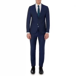 Hugo Hets Extra Slim Textured Two-Piece Suit Trousers -Outlet The Lux Evolve Store as206600 xxl a4