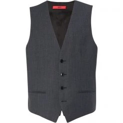 Hugo Vin Slim Micro Structure Three-Piece Waistcoat