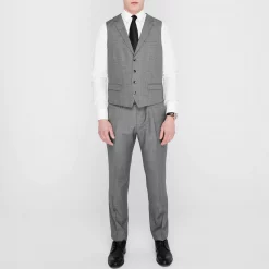 Boss Single Breasted Woven Texture Suit Jacket 16 Boss Single Breasted Woven Texture Suit Jacket -Outlet The Lux Evolve Store as818800 xxl a3