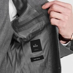 Boss Single Breasted Woven Texture Suit Jacket 19 Boss Single Breasted Woven Texture Suit Jacket -Outlet The Lux Evolve Store as818800 xxl a6