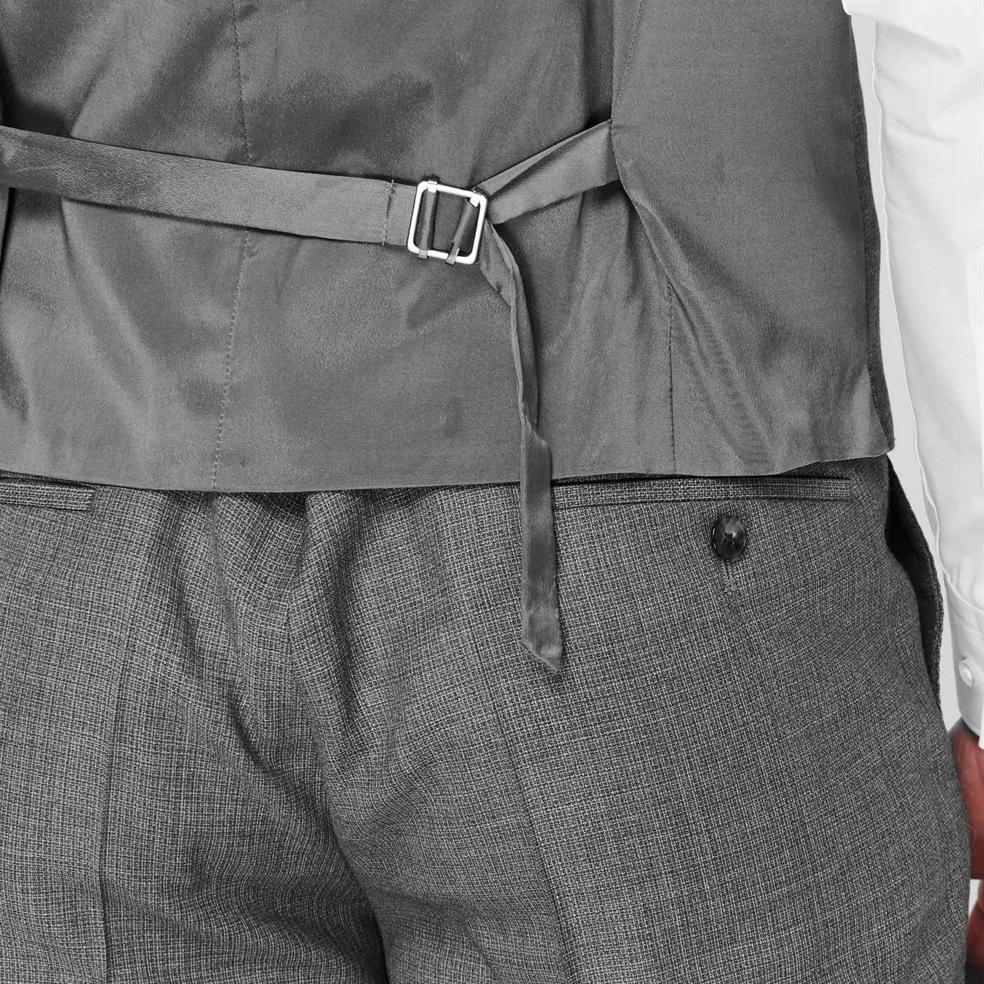 Boss Single Breasted Woven Texture Suit Jacket 9 Boss Single Breasted Woven Texture Suit Jacket - Image 9