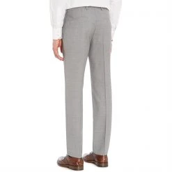 Hugo Griffin Slim Fit Pindot Three-Piece Suit Trousers -Outlet The Lux Evolve Store ym504700 xxl a2